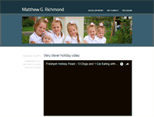 Tablet Screenshot of matthewgrichmond.com